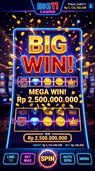 Layar utama big11 — antarmuka bersih setelah instalasi